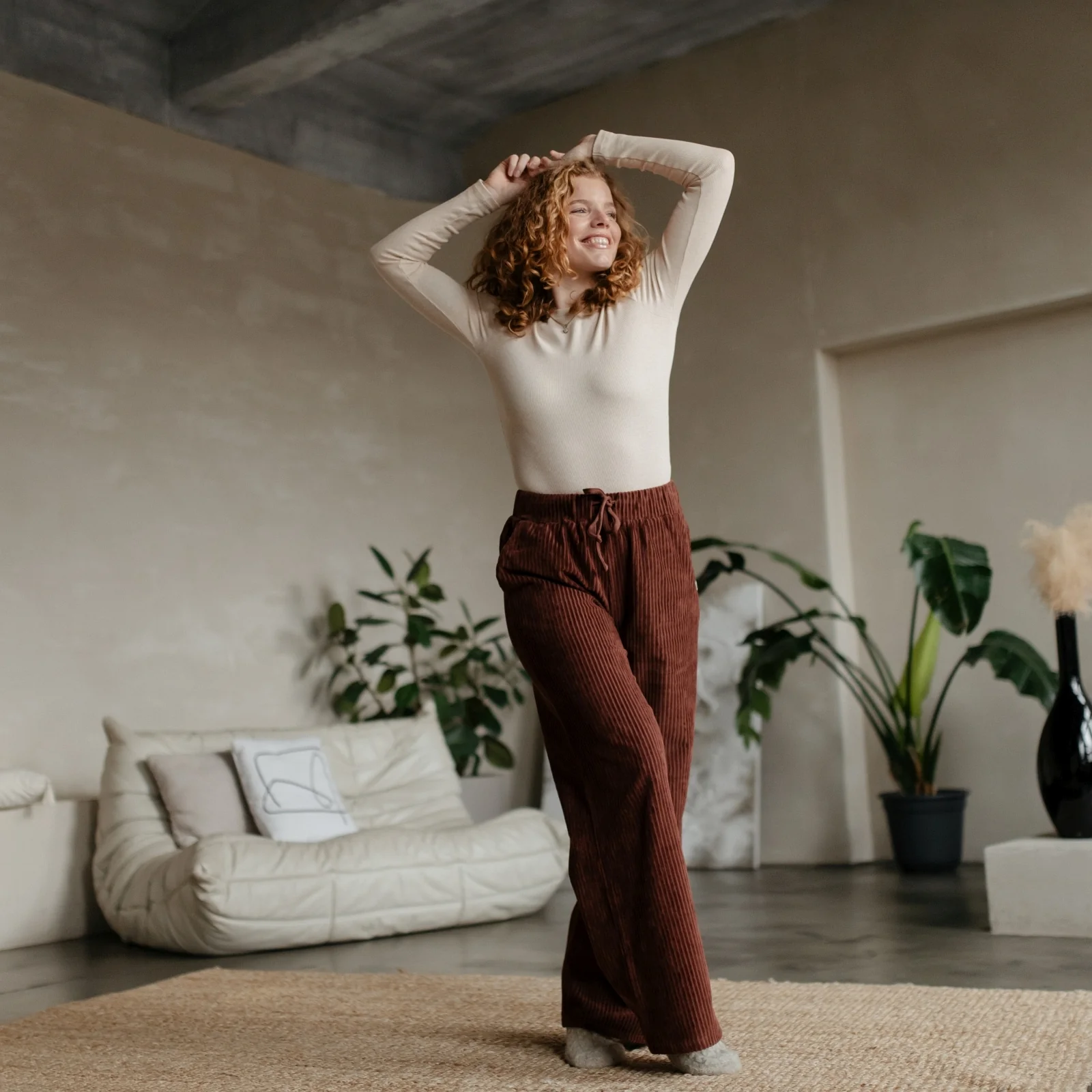 Cord Sweathose Lana - Image 7