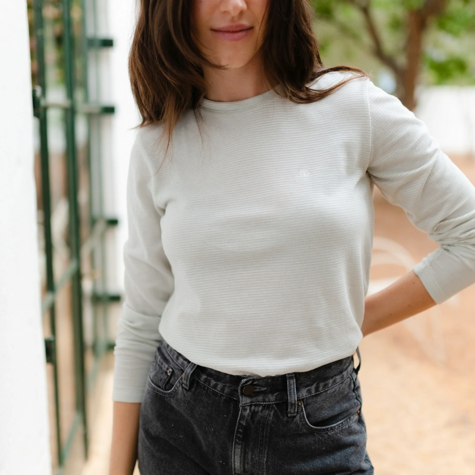 Gestreiftes Langarmshirt Alva - Image 11
