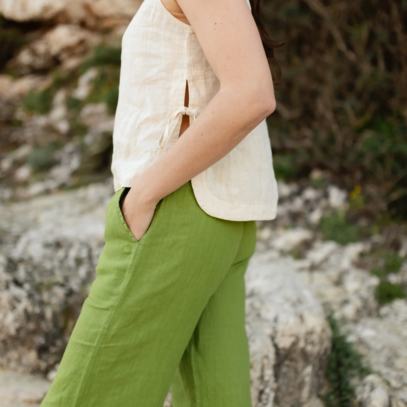 Leinen Top Elsa - Image 22