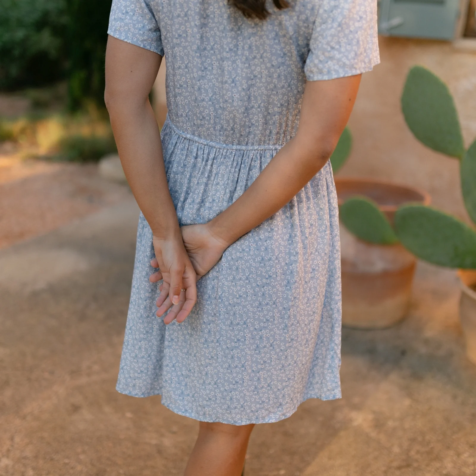 Mini Kleid Svante mit Blumenmuster - Image 15