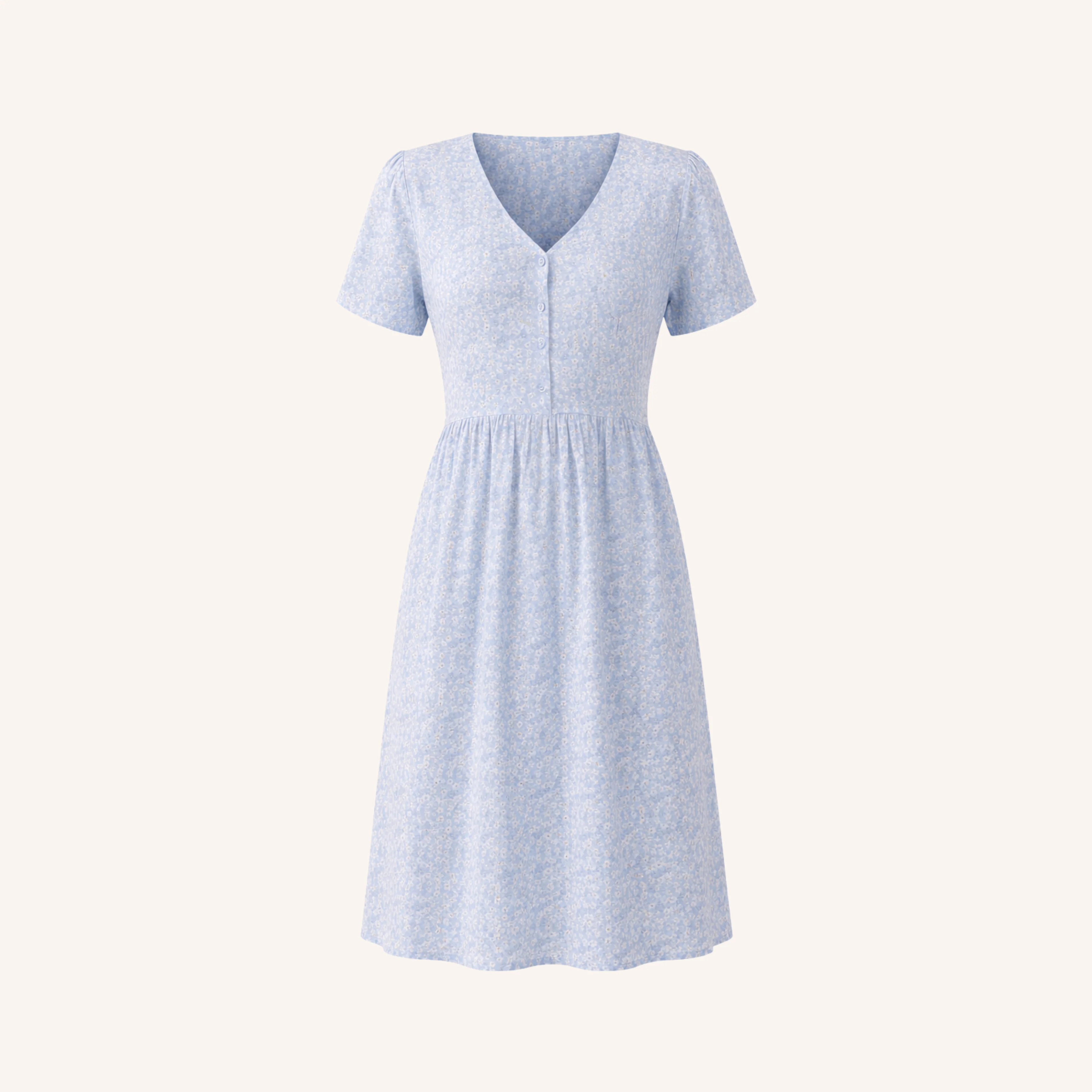 Mini Kleid Svante mit Blumenmuster - Image 2