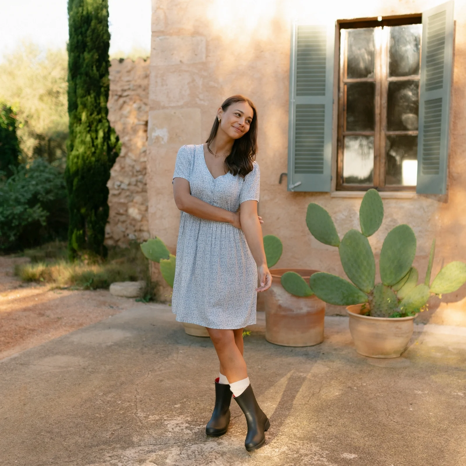 Mini Kleid Svante mit Blumenmuster - Image 5