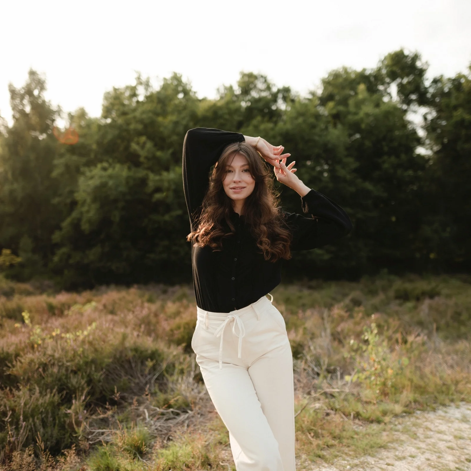 Musselin Bluse Emi Langarm - Image 14