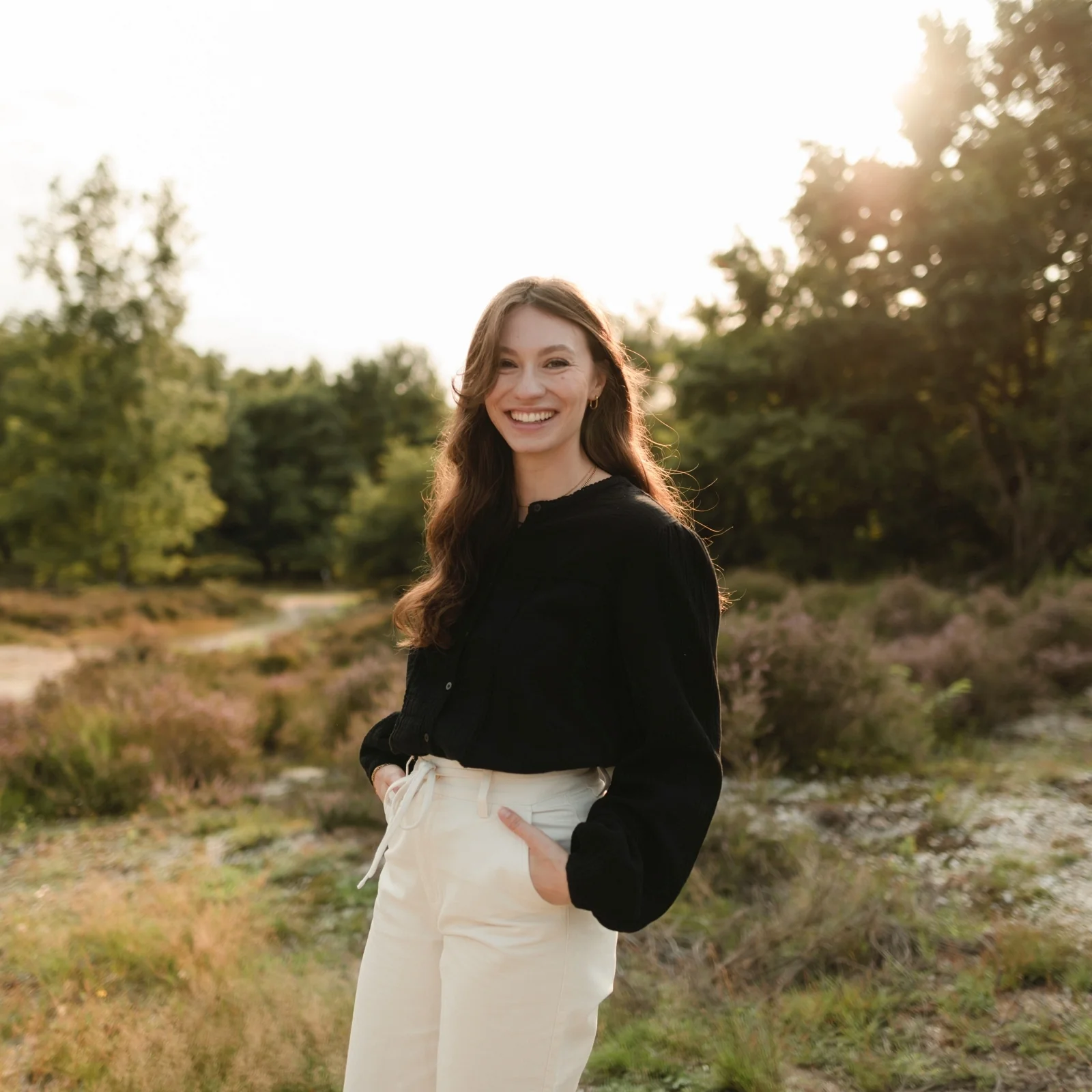 Musselin Bluse Emi Langarm - Image 16