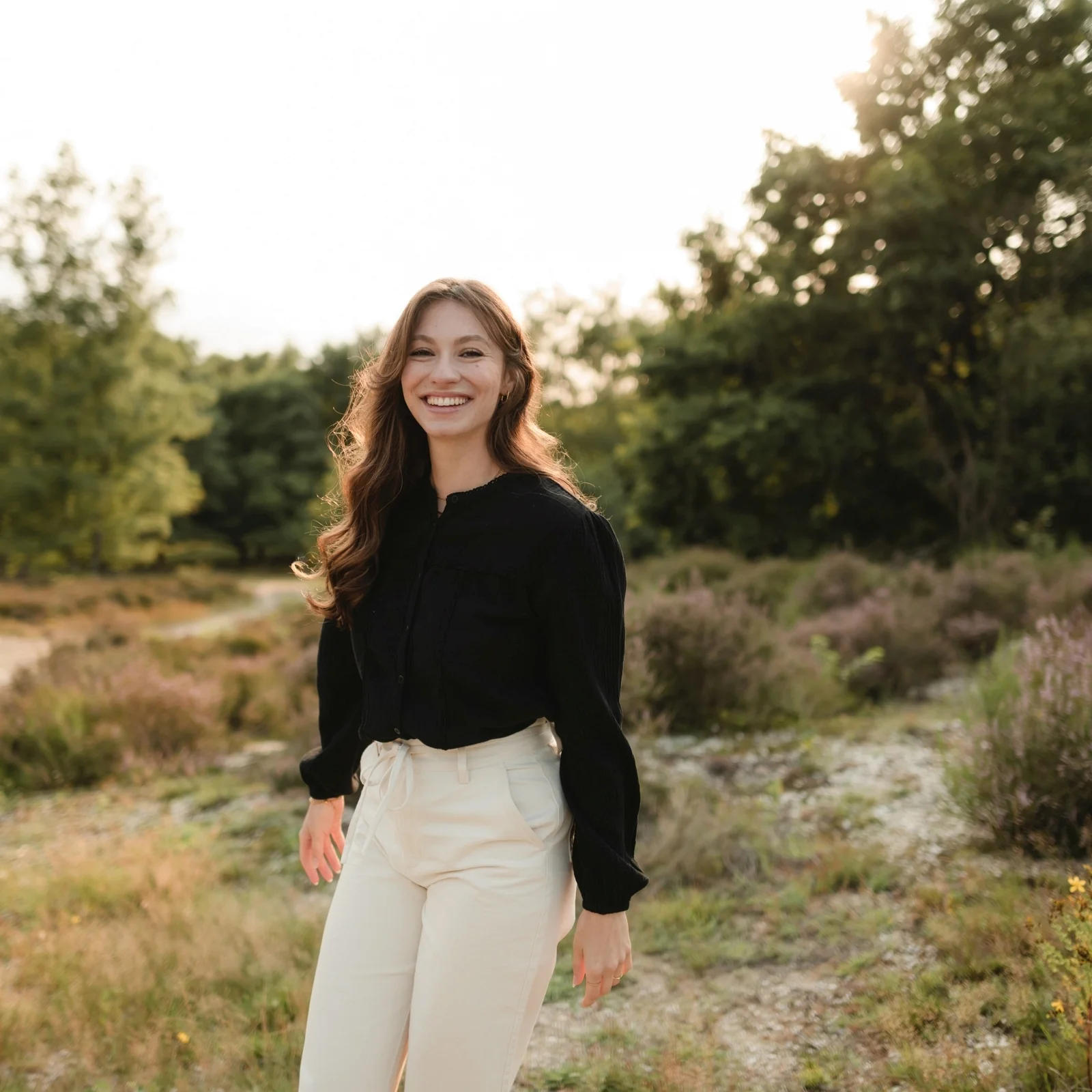 Musselin Bluse Emi Langarm - Image 17