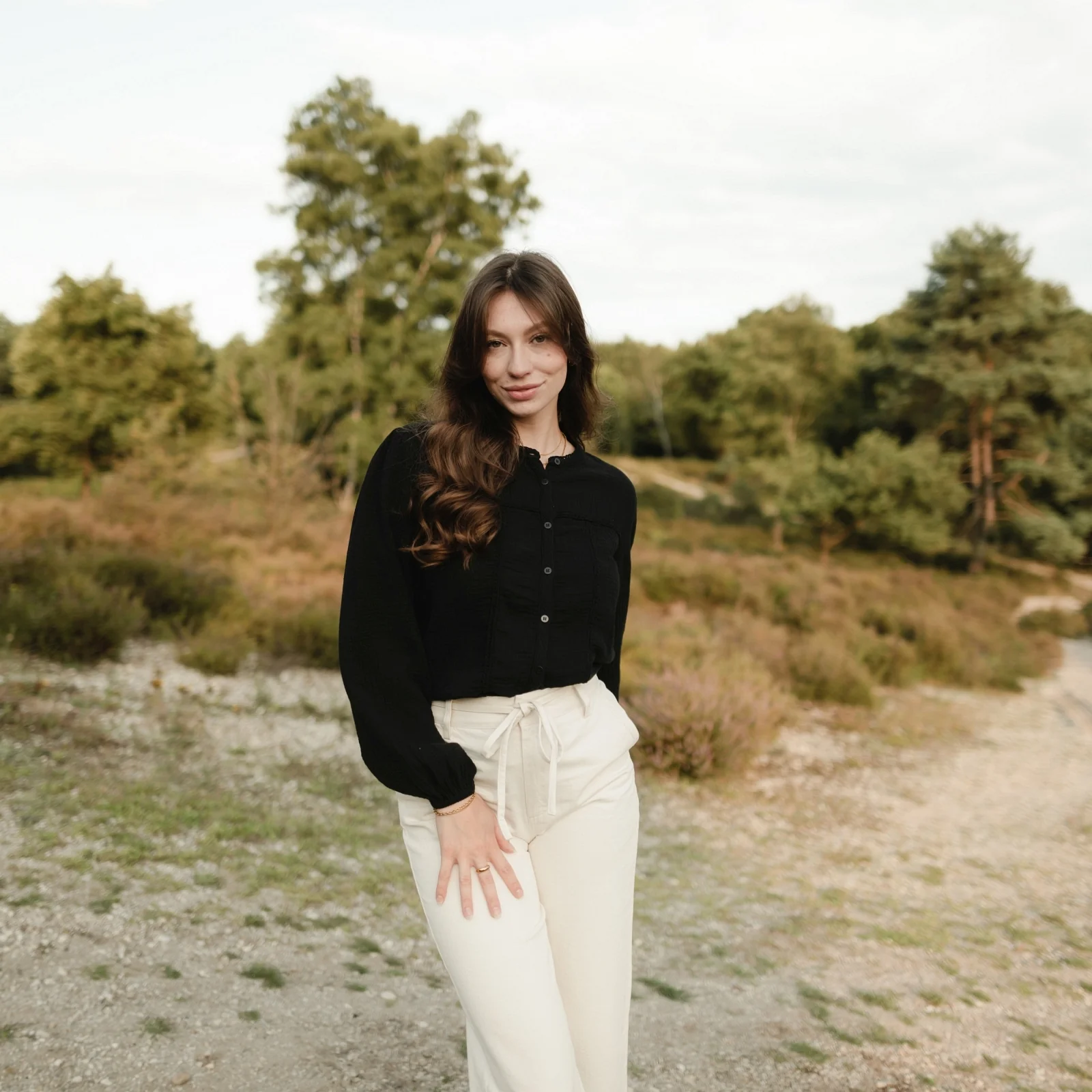 Musselin Bluse Emi Langarm - Image 19