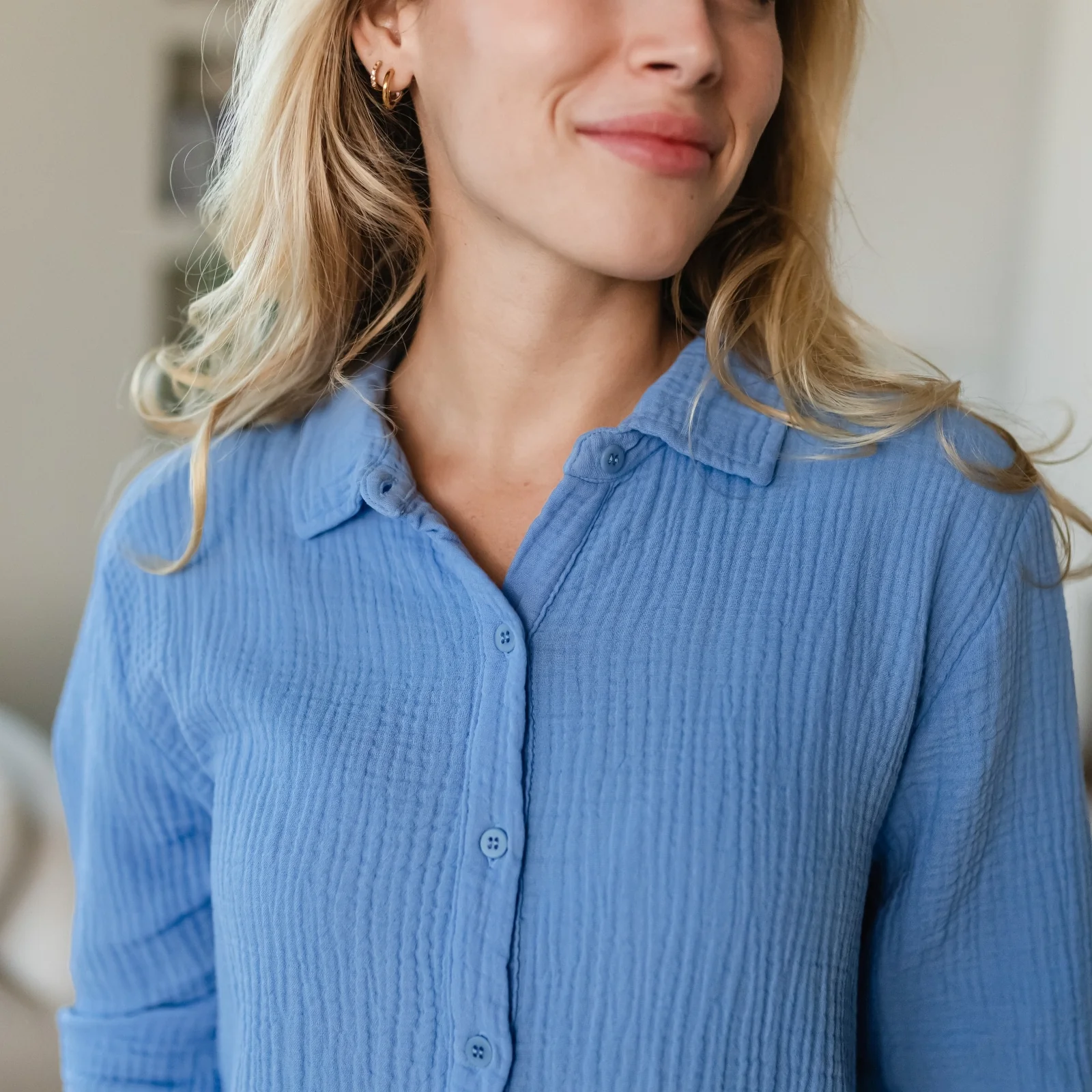 Musselin Bluse Fenja - Image 3