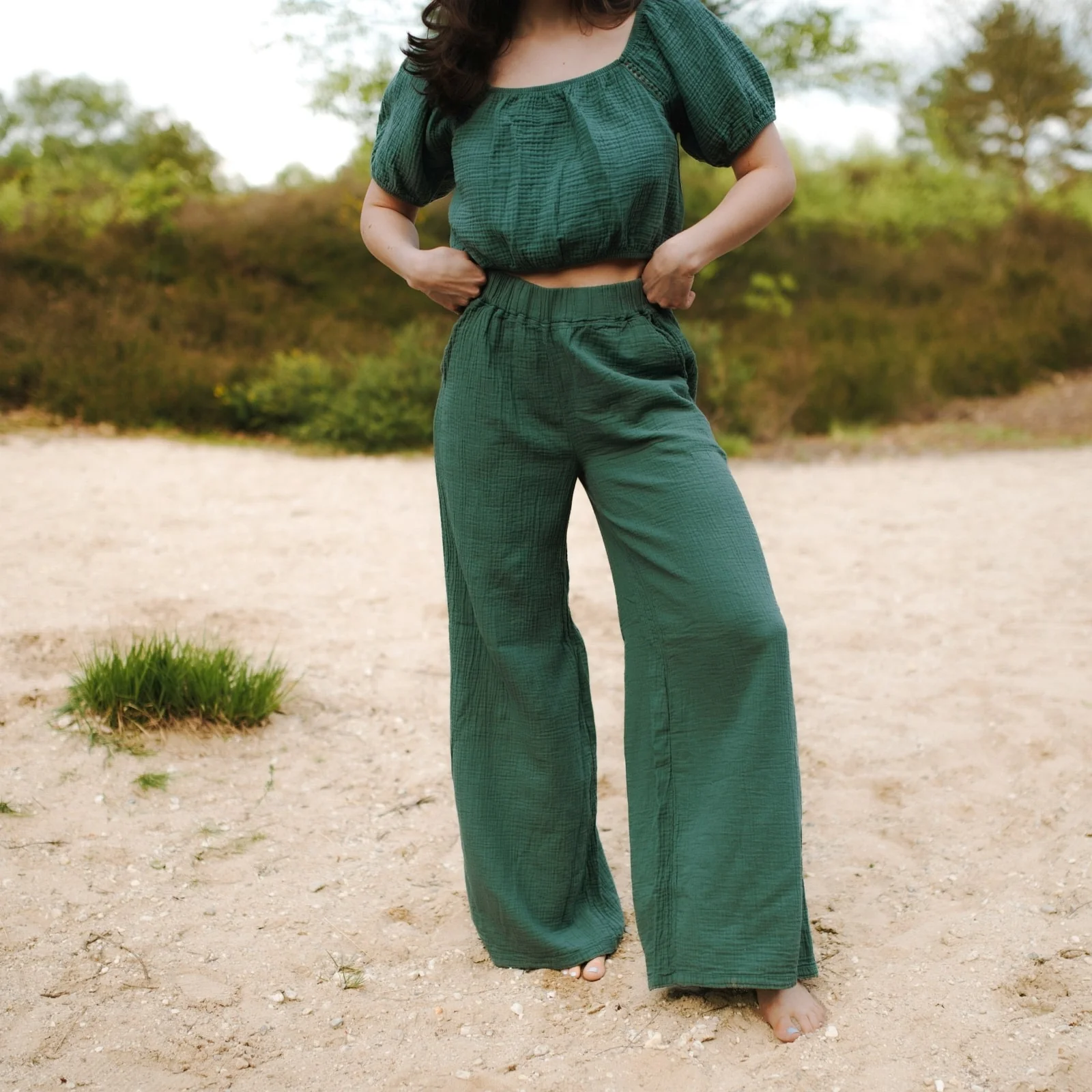 Musselin Crop Top Mailin - Image 3