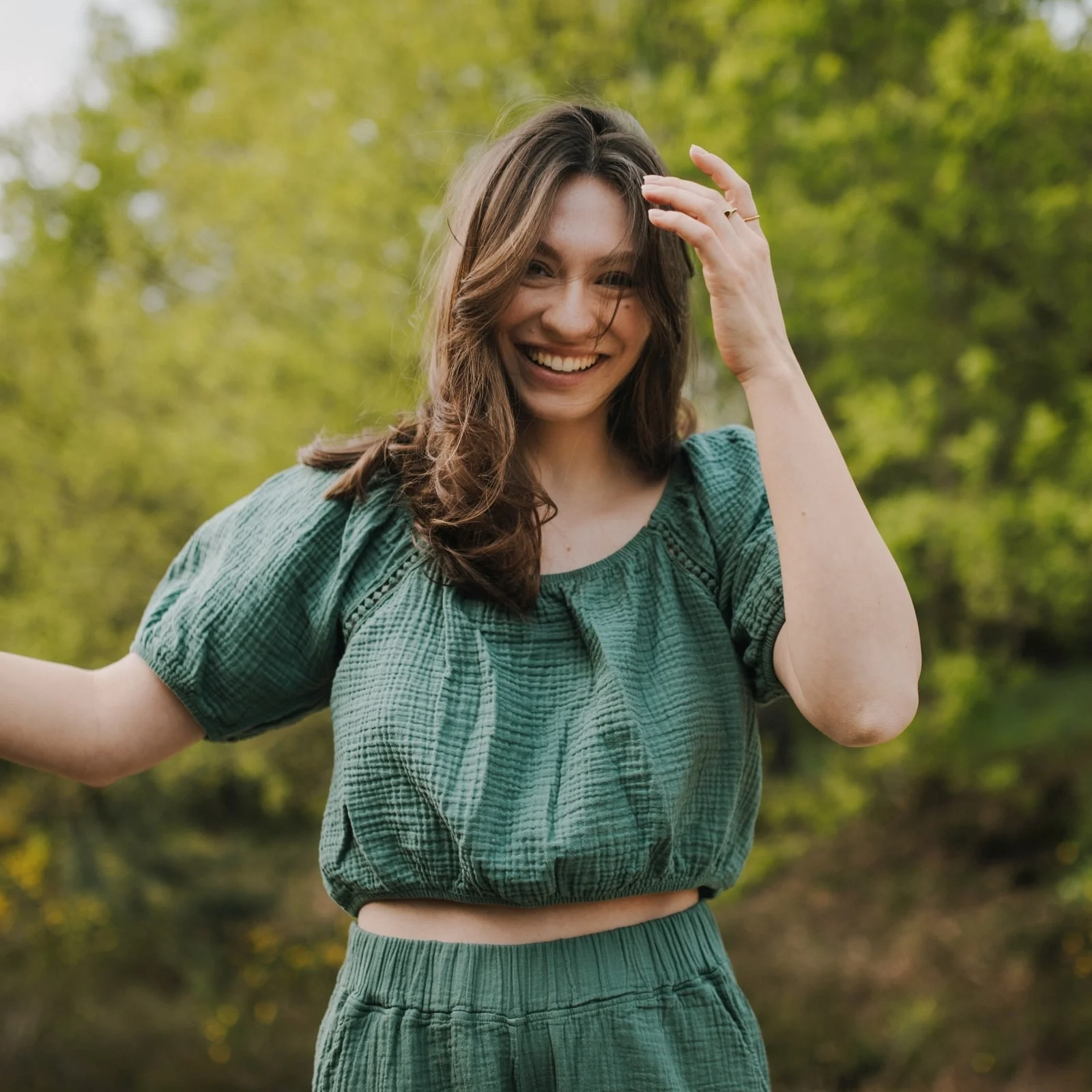 Musselin Crop Top Mailin - Image 5