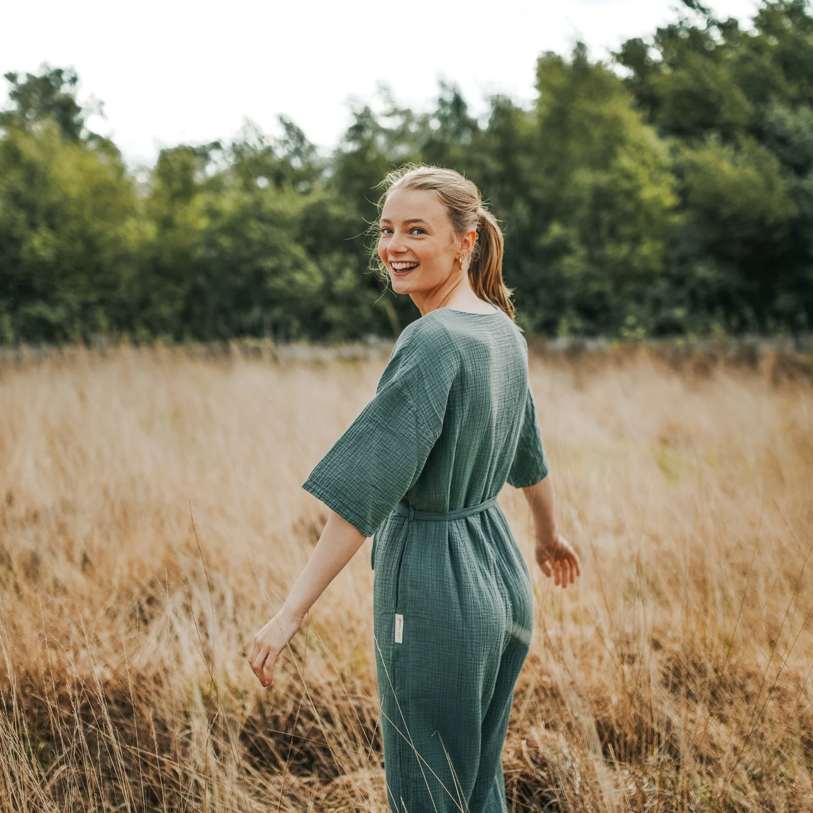 Musselin Jumpsuit Linn - Image 3
