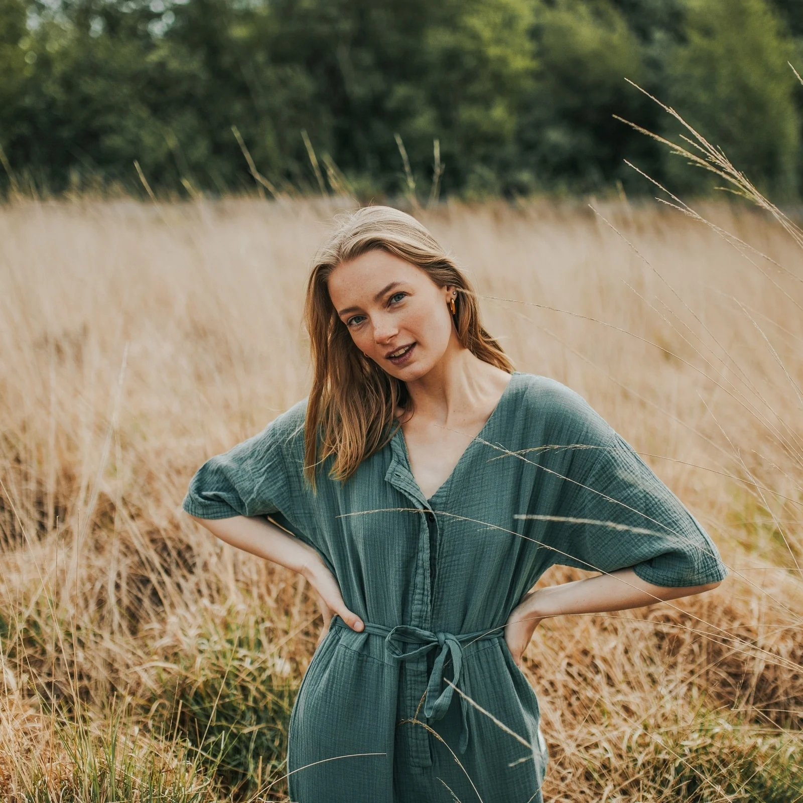 Musselin Jumpsuit Linn - Image 7