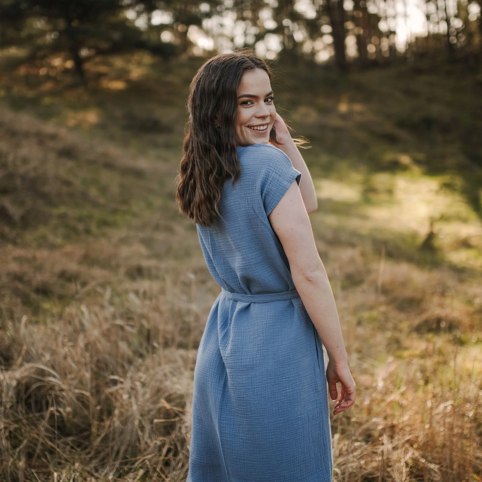 Musselin Kleid Elin - Image 4