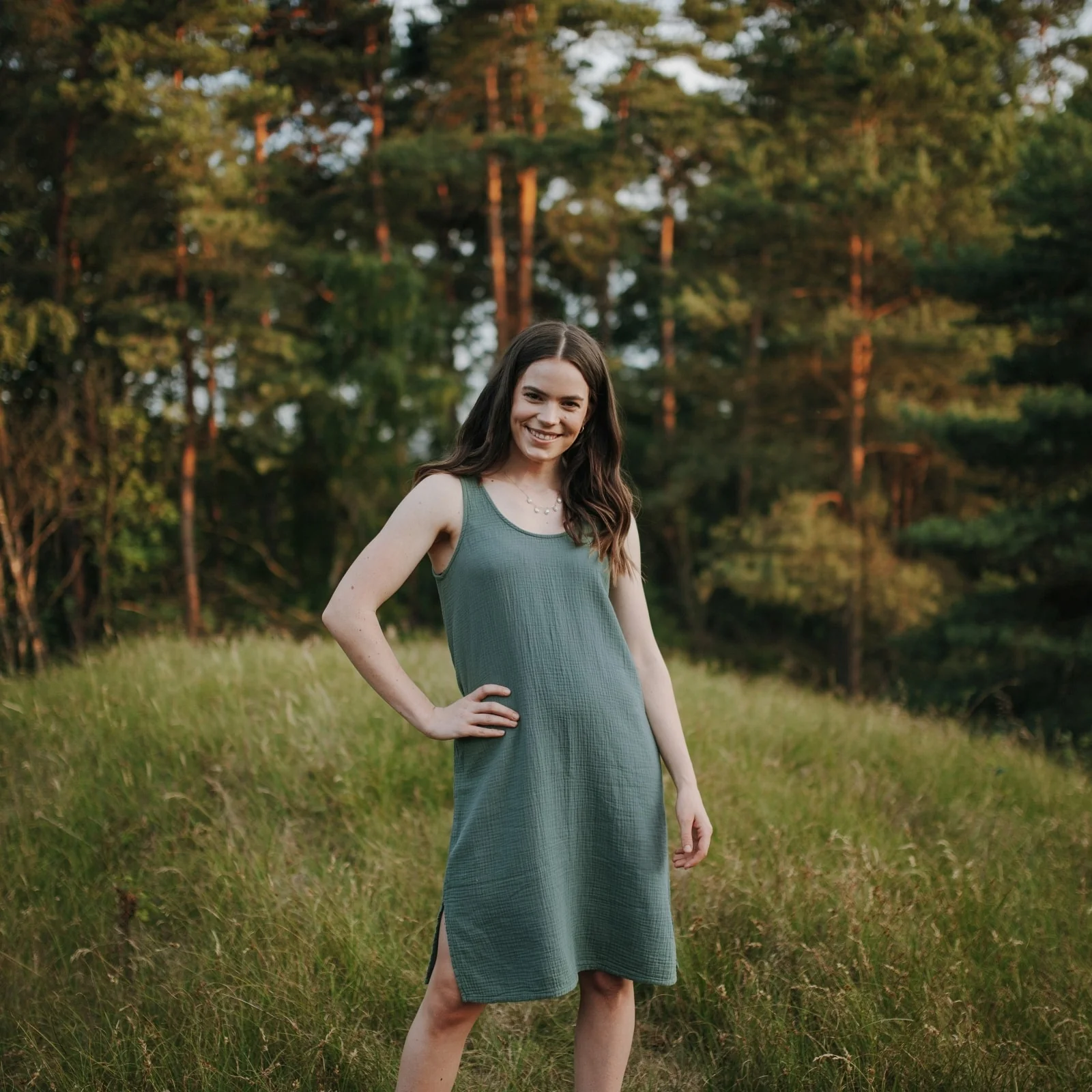 Musselin Kleid Marja - Image 17