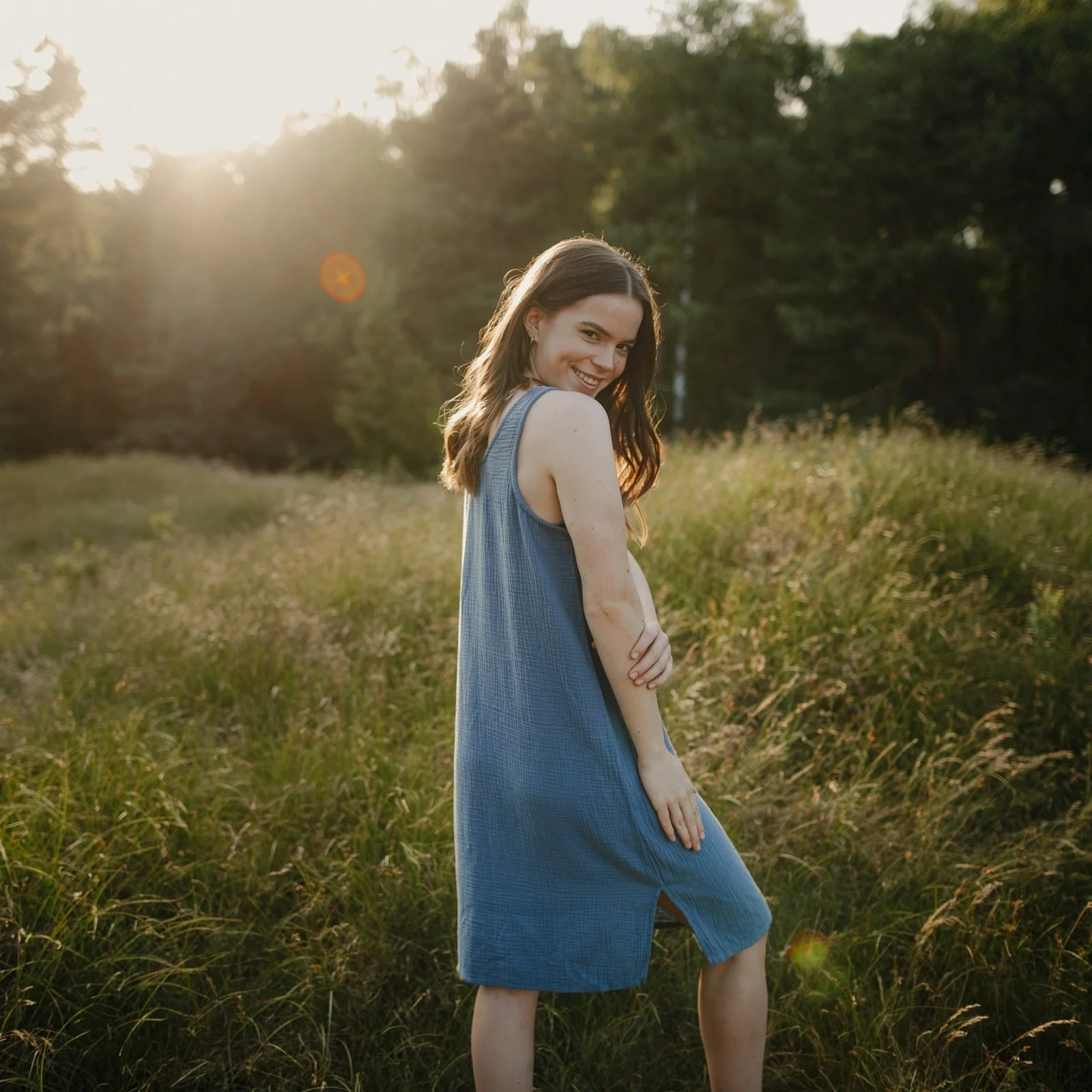 Musselin Kleid Marja - Image 3