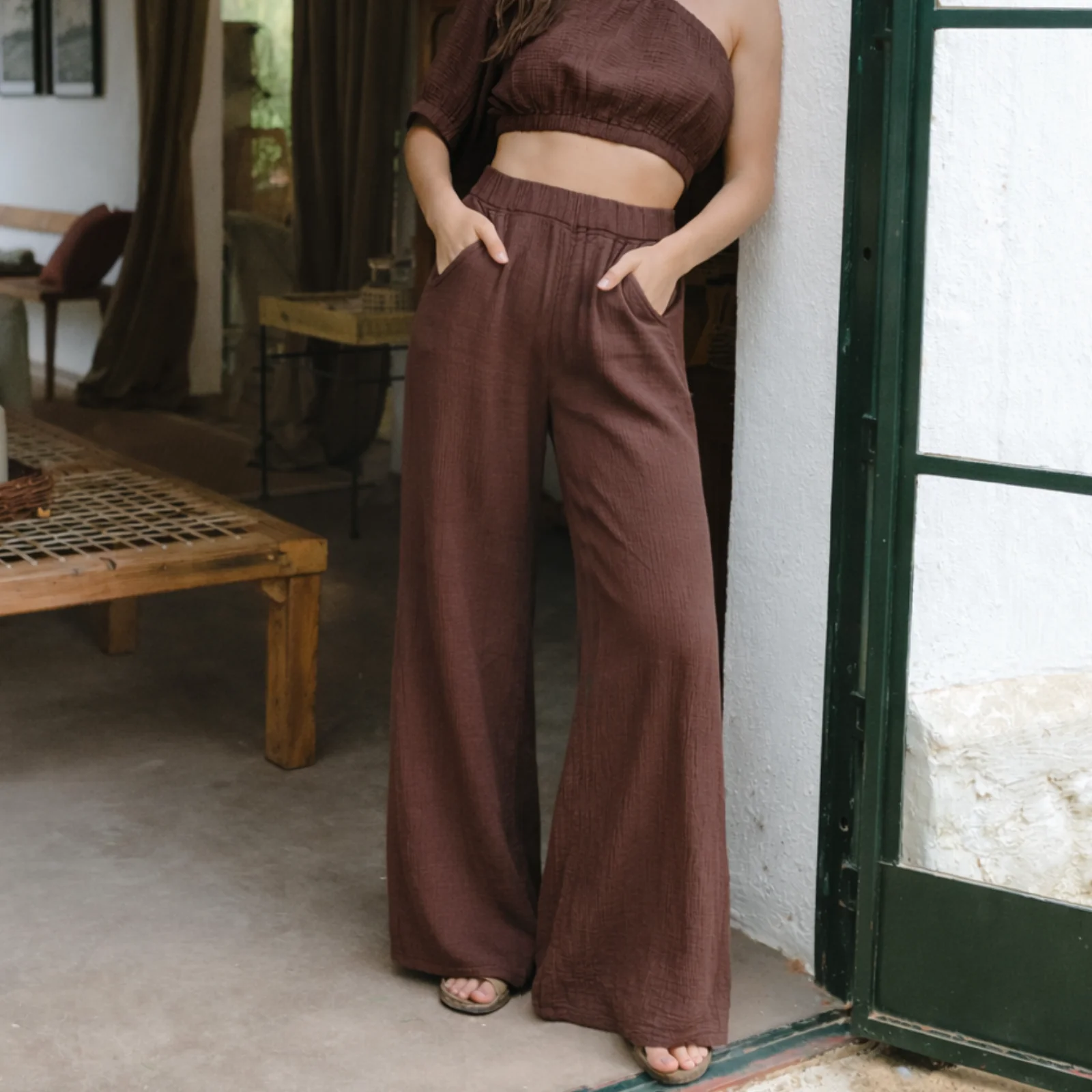 Musselin Palazzo Hose Nilla - Image 6