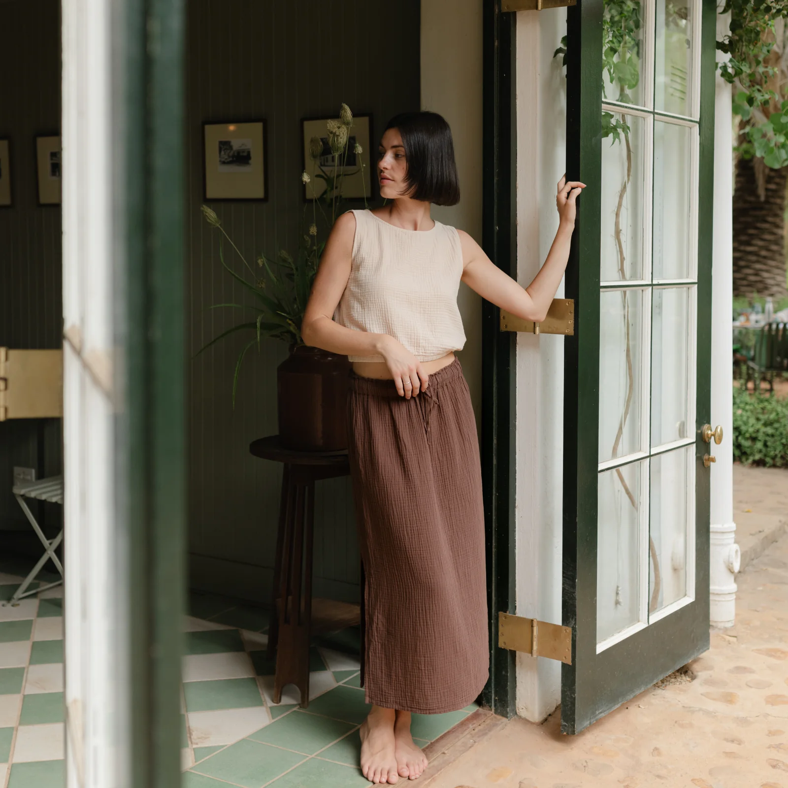 Musselin Crop Top Marie - Image 3