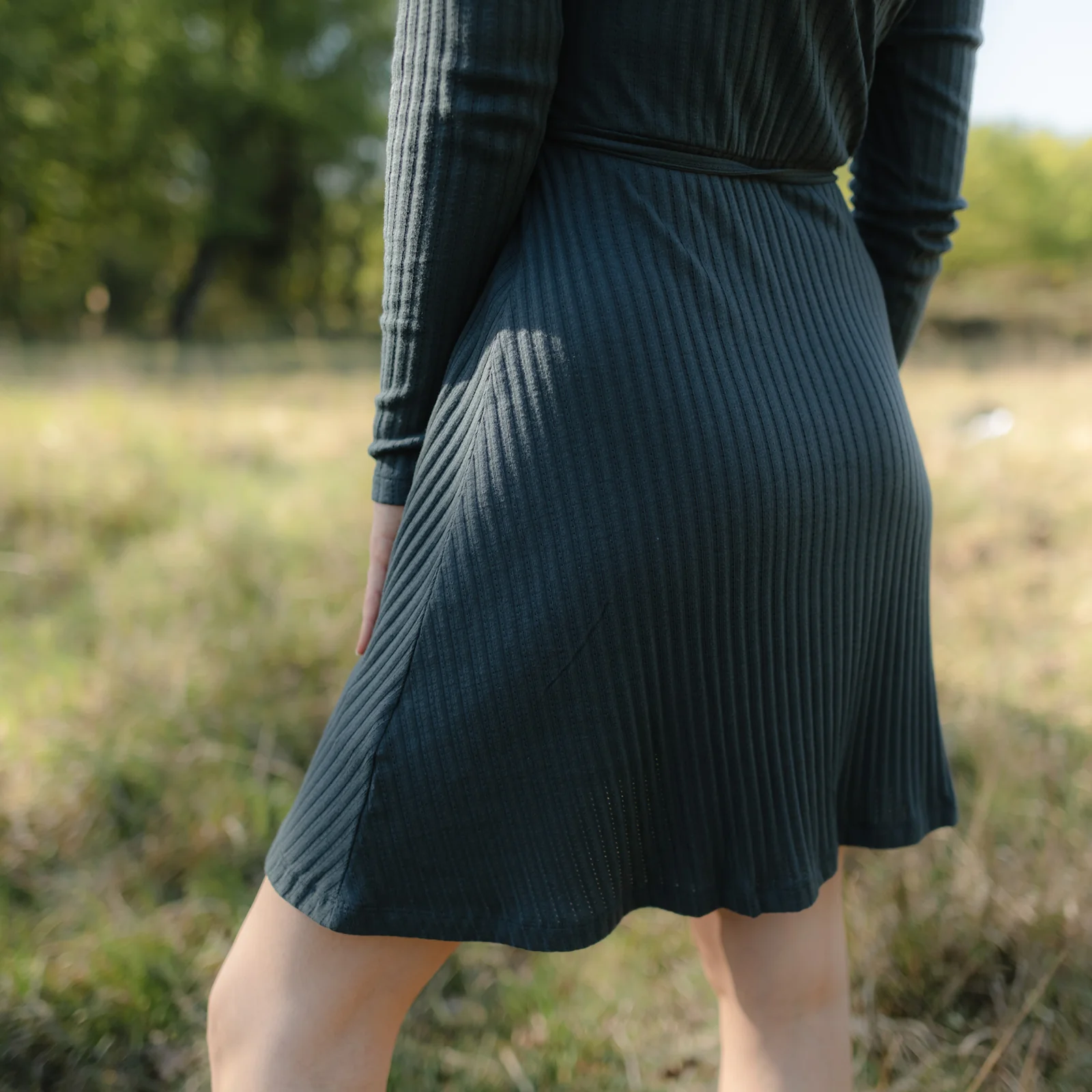 Pointelle Wickelkleid Antje - Image 10